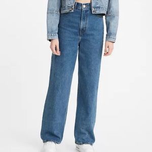 ISO High Loose Medium Wash Levis